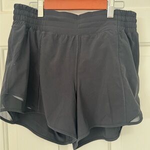 Lululemon Athletica Black Athletic Shorts with Breathable Design